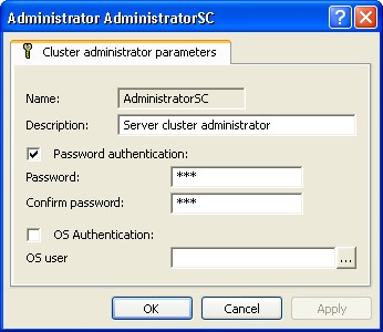 1C:Enterprise 8.3. Client/Server mode. Administrator Guide. Chapter 5. Administration